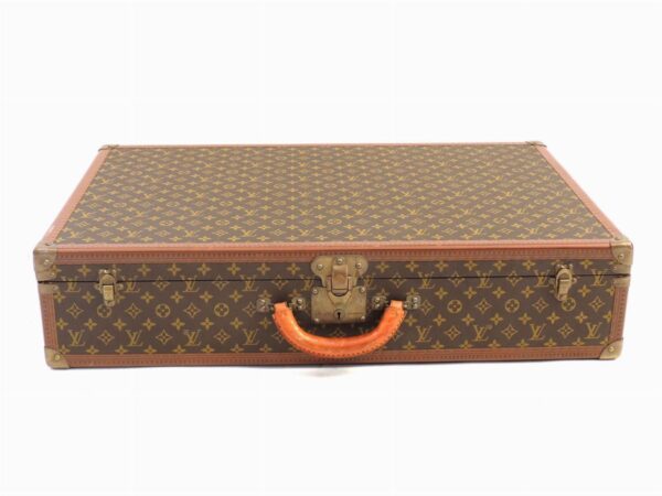 Louis Vuitton Pre-Loved Monogram Canvas Bisten 80