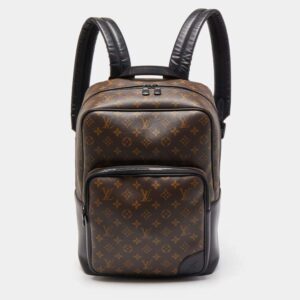 Louis Vuitton Pre-Loved Monogram Macassar Canvas Dean Backpack